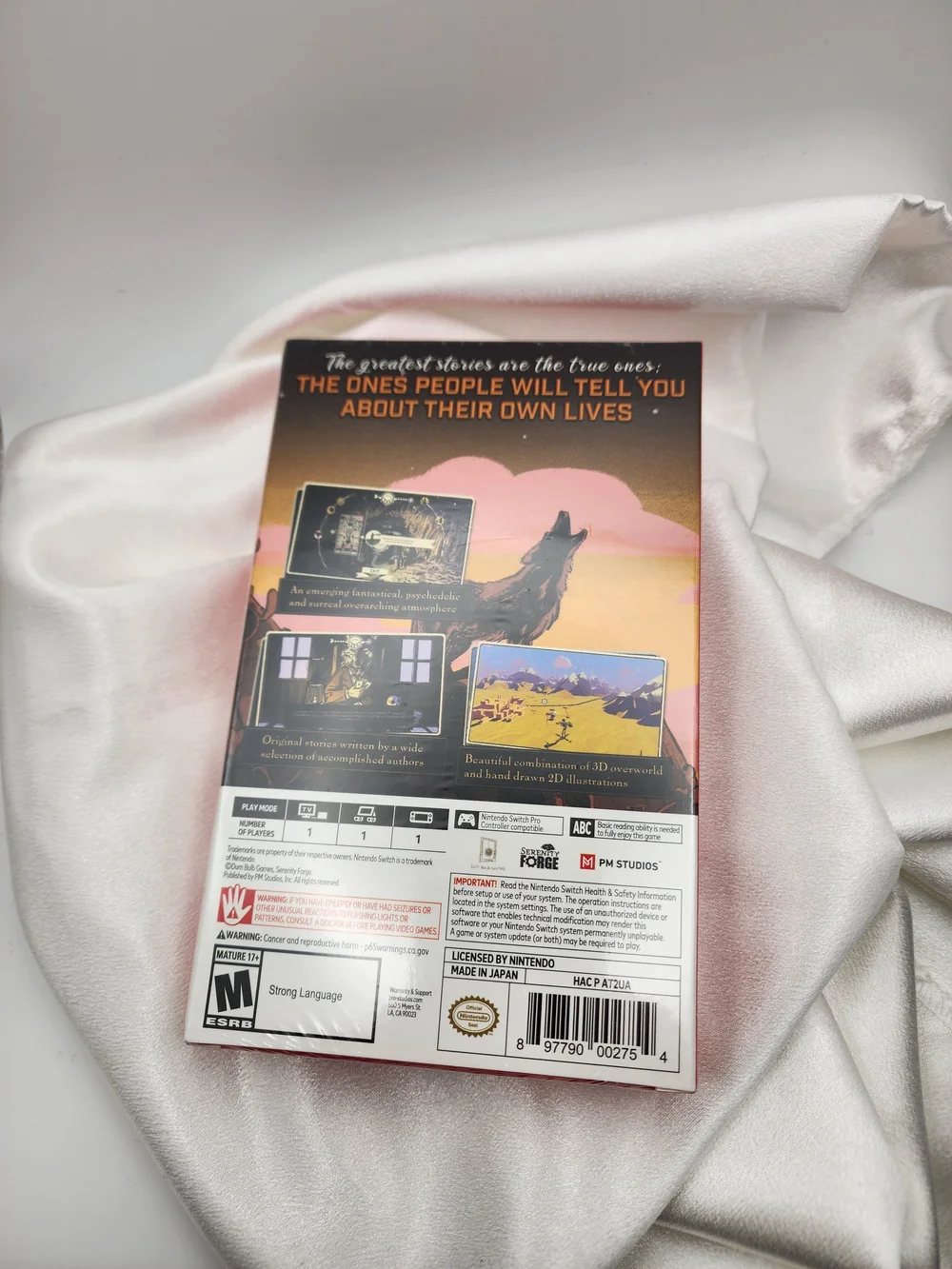 Where the Water Tastes Like Wine - Nintendo Switch